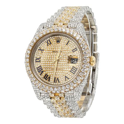 fake diamond watch amazon|fake diamond watches for men.